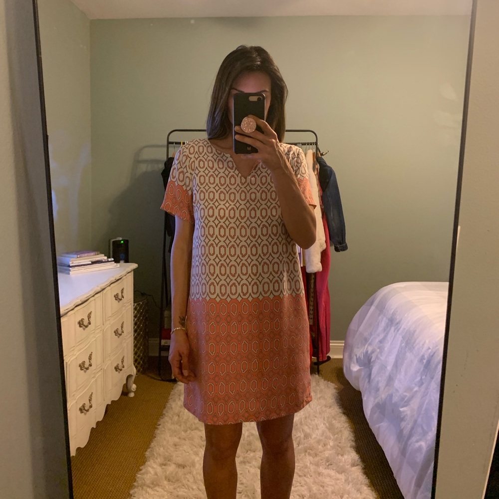 Under Skies Smock dress